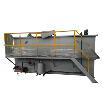 DAF System Industrial Wastewater Treatment Equipment With Sludge Scraper 1000 L/H